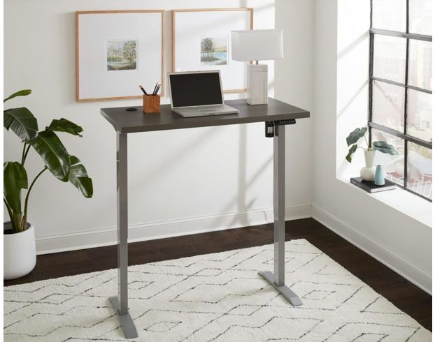 Martin Furniture IMLD Gray Electric Sit/Stand Desk large image number 3