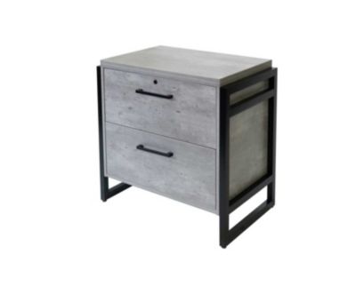 Martin Furniture Mason Concrete Lateral File