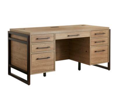 Martin Furniture Mason Monarca Double Pedestal Desk