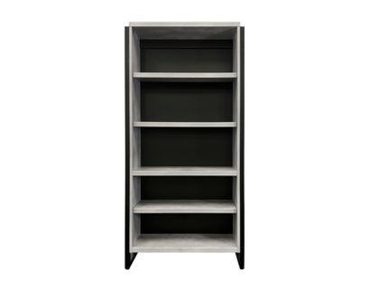 Martin Furniture Mason Concrete Open Bookcase