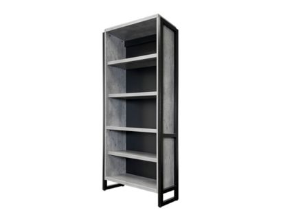 Martin Furniture Mason Concrete Open Bookcase