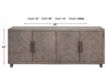 Martin Furniture Palisades Gray 80-Inch Console small image number 10