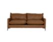 Max Home Llc Blakely Saddle Brown Genuine Leather Sofa small image number 1