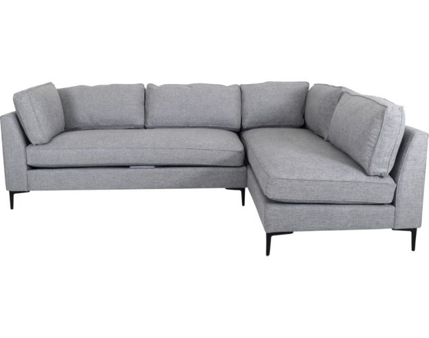 Max Home Oliver 2-Piece Right-Facing Chaise Sectional large image number 1