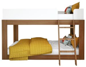 Maxwood Furniture M3 Collection Twin Over Twin Bunk Bed