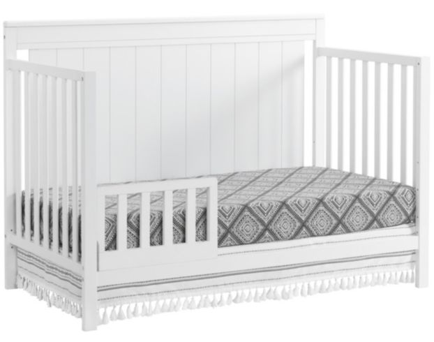 M Design Village Lazio White Convertible Crib large image number 3