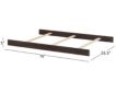 M Design Village Harper Espresso Full Bed Conversion Kit small image number 4