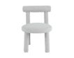 Modus Furniture International Carmel Gray Boucle Dining Chair small image number 1