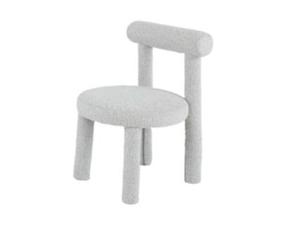 Modus Furniture International Carmel Gray Boucle Dining Chair