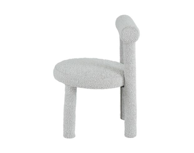 Modus Furniture International Carmel Gray Boucle Dining Chair large image number 3