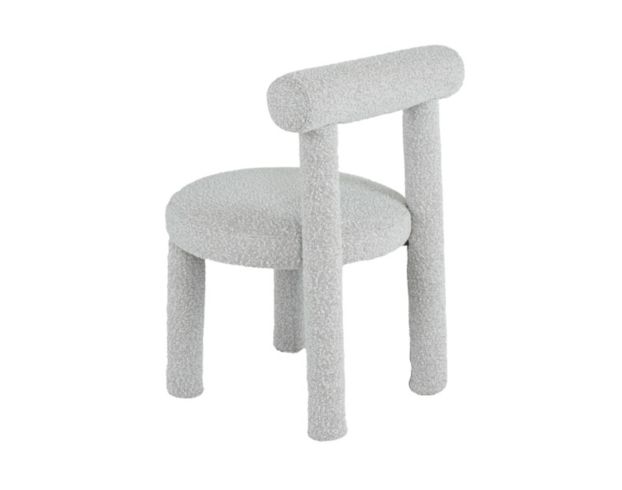 Modus Furniture International Carmel Gray Boucle Dining Chair large image number 4