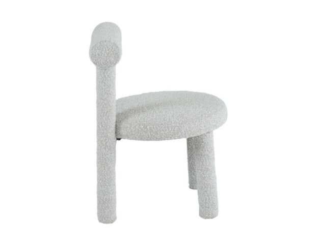 Modus Furniture International Carmel Gray Boucle Dining Chair large image number 7