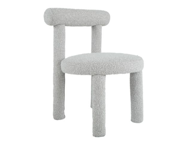 Modus Furniture International Carmel Gray Boucle Dining Chair large image number 8