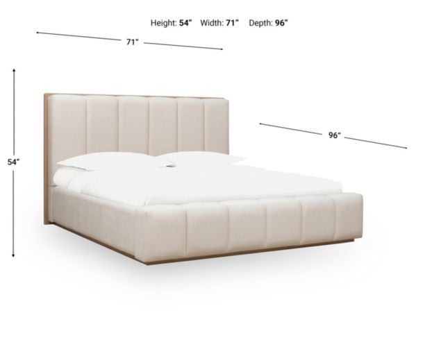 Modus Furniture Gardina Chai Upholstered Queen Bed large image number 10