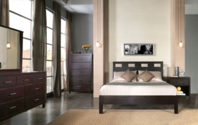 Modus Furniture Nevis Queen Platform Bedroom Set