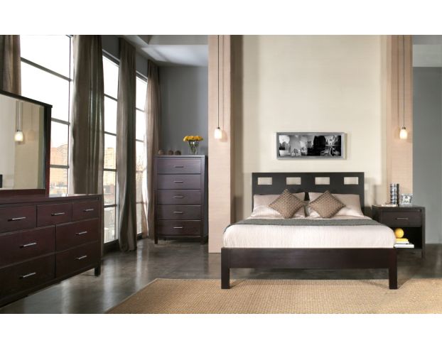 Modus Furniture Nevis King Platform Bedroom Set large image number 1