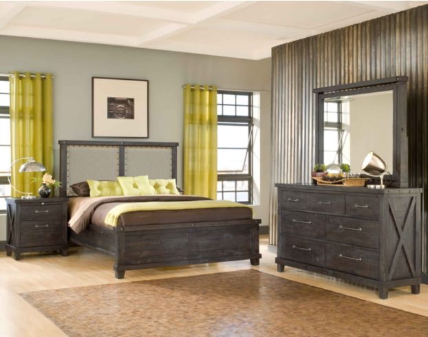 Modus Furniture Yosemite Queen Upholstered Bedroom Set large image number 1