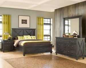 Modus Furniture Yosemite 4-Piece King Bedroom Set