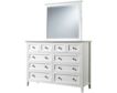 Modus Furniture Paragon White Dresser with Mirror small image number 1