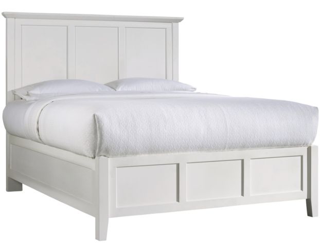 Modus Furniture Paragon White King Bed large image number 1