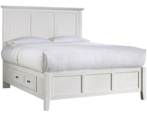 Modus Furniture Paragon White Full Storage Bed