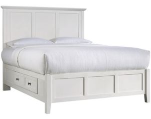 Modus Furniture Paragon White Queen Storage Bed