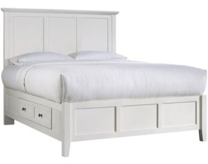 Modus Furniture Paragon White King Storage Bed