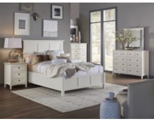 Modus Furniture Paragon White Queen Bedroom Set