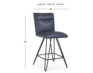 Modus Furniture Crossroads Cobalt Counter Stool