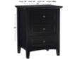 Modus Furniture Paragon Black Nightstand small image number 3