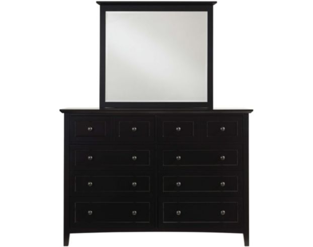 Modus Furniture Paragon Black Dresser with Mirror large image number 1