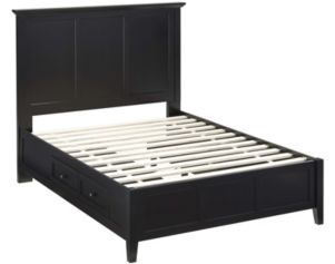 Modus Furniture Paragon Black Queen Storage Bed