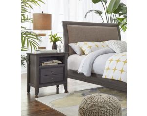 Modus Furniture City II Gray Nightstand
