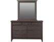 Modus Furniture City II Gray Dresser with Mirror small image number 1