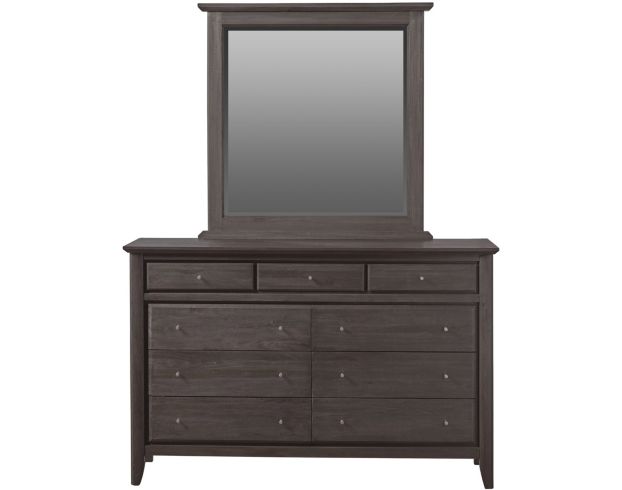 Modus Furniture City II Gray Dresser with Mirror large image number 1