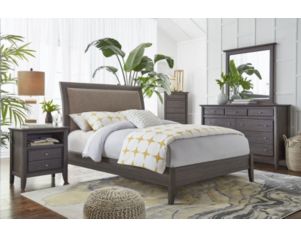 Modus Furniture City II Gray Queen Bed