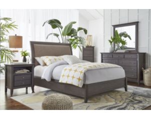 Modus Furniture City II Gray 4-Piece Queen Bedroom Set