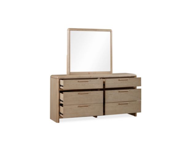 Modus Furniture Furano Ginger Dresser with Mirror large image number 3