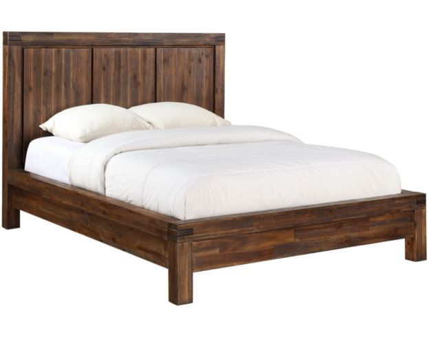 Modus Furniture Meadow Brown Queen Bed large image number 1