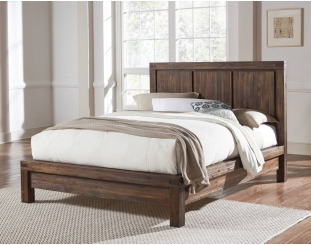 Modus Furniture Meadow Brown Queen Bed large image number 5