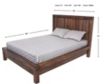 Modus Furniture Meadow Brown King Bed small image number 3