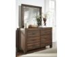 Modus Furniture Meadow Brown Dresser with Mirror small image number 3