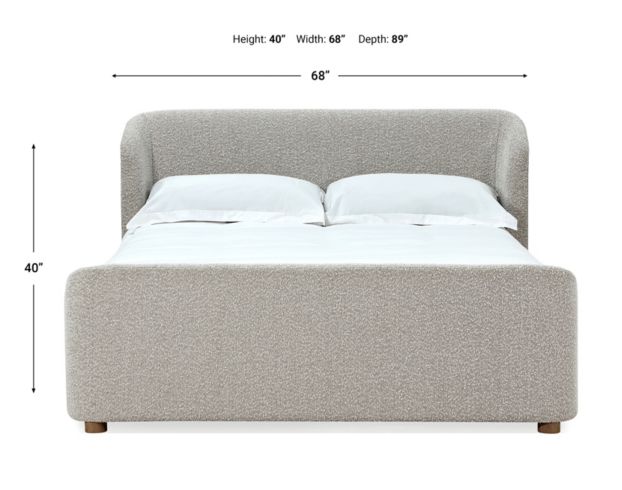 Modus Furniture Kiki Cotton Ball Queen Bed large image number 9