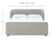 Modus Furniture Kiki Cotton Ball Queen Bed small image number 9