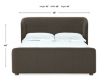 Modus Furniture Kiki Pumpernickel Queen Bed small image number 8