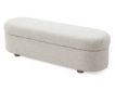 Modus Furniture Virgil Ricotta Boucle Storage Bench small image number 5