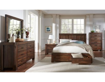 Modus Furniture Meadow Queen Storage Bed