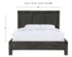Modus Furniture Meadow Graphite Queen Bed small image number 7