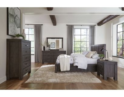 Modus Furniture Meadow Graphite Full Storage Bed