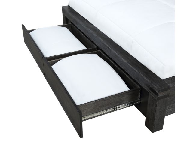 Modus Furniture Meadow Graphite Full Storage Bed large image number 3
